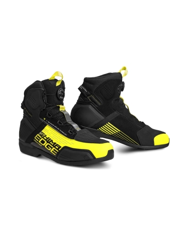 STIVALI MOTO SPORTIVI DA UOMO SHIMA EDGE VENTED GIALLO FLUO