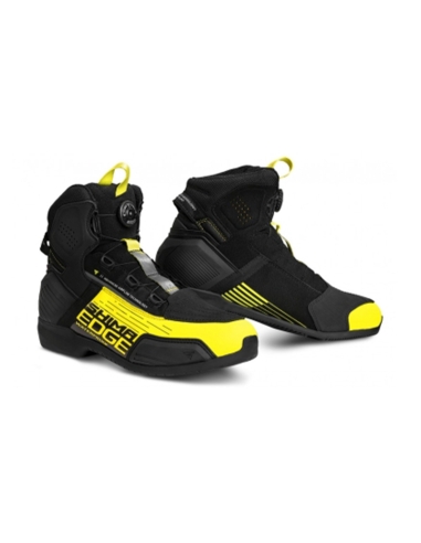 SHIMA Edge Homens Fluo Sapatos de Motociclismo de Turismo à Prova de Água