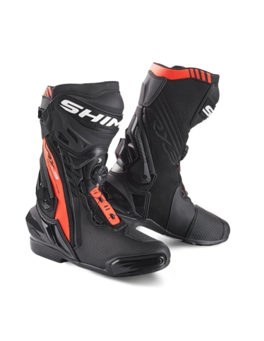 SHIMA - VRX-3 Man Racing Boot Negro/Rojo