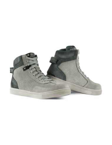 shima Sx-2 Evo Lady Urban Sneakers Women’s Motorcycle Suede Boots Grey