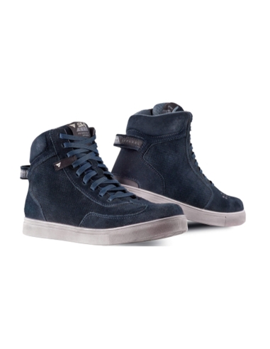 Shima SX-2 Evo Men Urban Summer Motorbike Suede Sneakers Navy/Blue