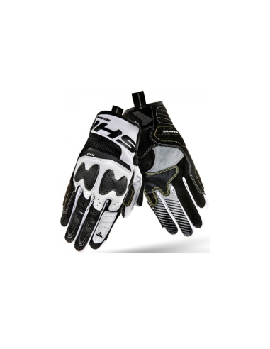 SHIMA Blaze Sommer-Motorrad-Touring-Handschuhe Weiß