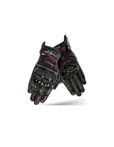 SHIMA XRS-2 Motorrad-Rennhandschuhe schwarz