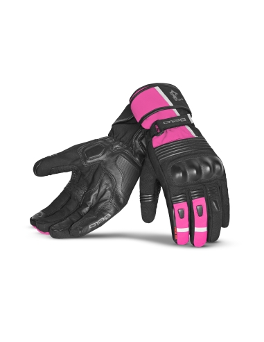 Bela Ice Winter WP Guanti Moto Donna Nero/Rosa