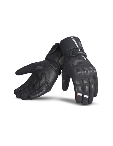 Bela Ice Winter WP Mulheres Luvas de inverno Motocicleta Preto/Cinza