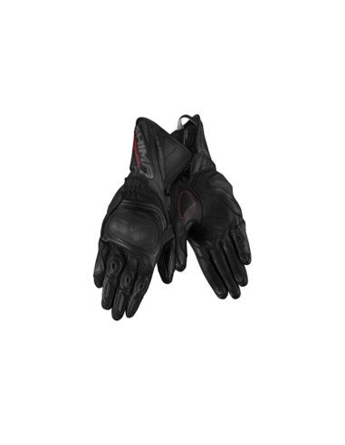 Shima Miura Perforated Women Motorbike Summer Racing Gloves Black