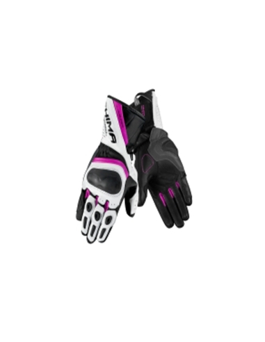 Shima Miura Gants de moto d'été perforés pour femme Rose