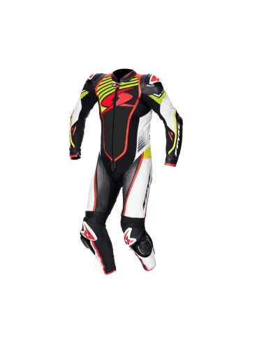 SPYKE - ARAGON RACE 1PC SUIT FLUOYELLOW/BLACK