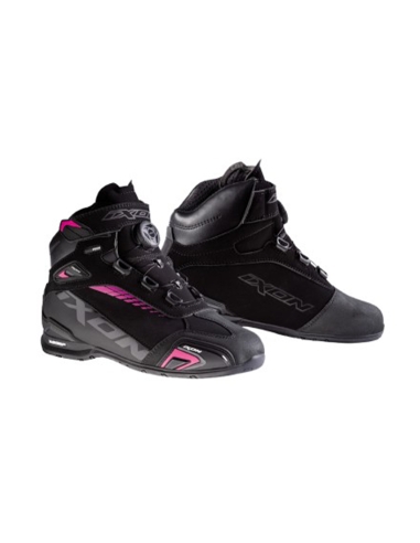 IXON - BOTAS BULL WP LADY BLACK/FUCHSIA