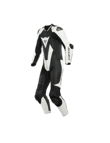 DAINESE - AGUNA ECA 5 1PC LEATHER SUIT PERF.   T BACK  WHITE