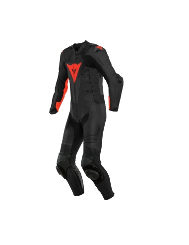 DAINESE - AGUNA ECA 5 1PC LEATHER SUIT PERF. BACK  FUO-RED