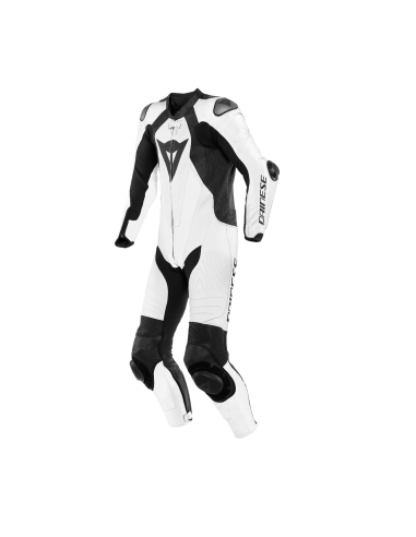 DAINESE - AGUNA ECA 5 1PC LEATHER SUIT PERF. WHITE  BACK