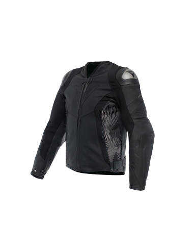 DAINESE - AVRO 5 LEATHER  JACKET BACK  ANTHRACITE