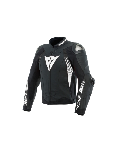 DAINESE - UPER PEED 4 EATHER JACKET BACK-ATT  WHITE