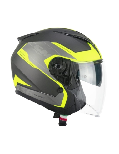 CGM - 136S DNA APACHE Grafite Giallo fluo opaco