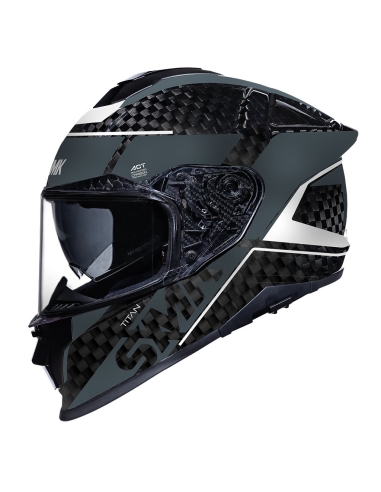 SMK - TITAN CARBON NERO DECORADO BRILLO (GL261)