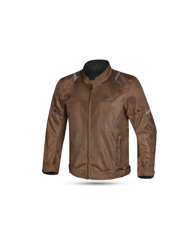 BELA - Chaqueta Textil Mesh Pro Man Marrón