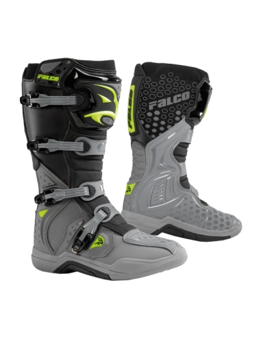 FALCO BOTAS OFF ROAD LEVEL 2 GREY/FLUO