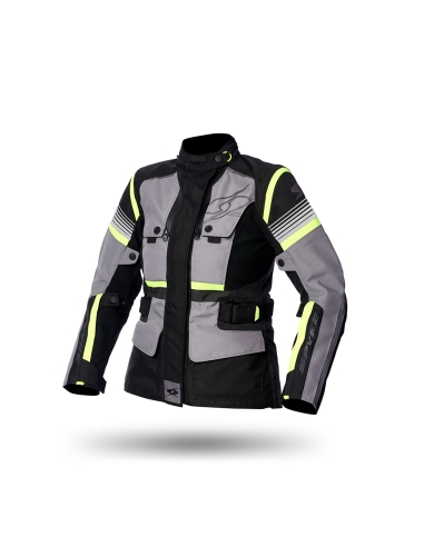 SPYKE Equator Dry Techno Lady Jacket Gris/Antra/Yellow