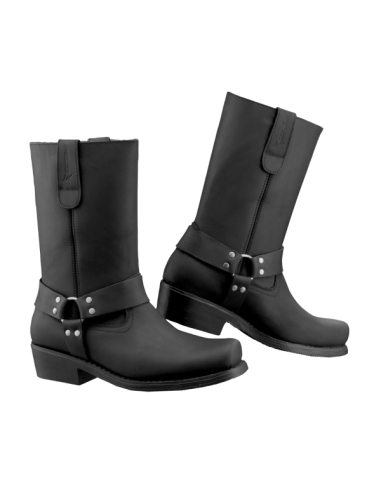 FALCO BOTAS HERITAGE BIKER BLACK