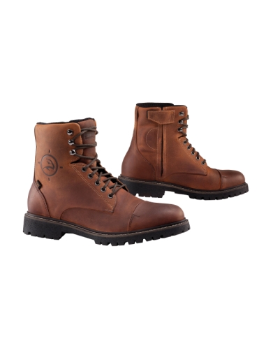 Falco Gordon 2 Sports Motorbike Urban Boot Brown