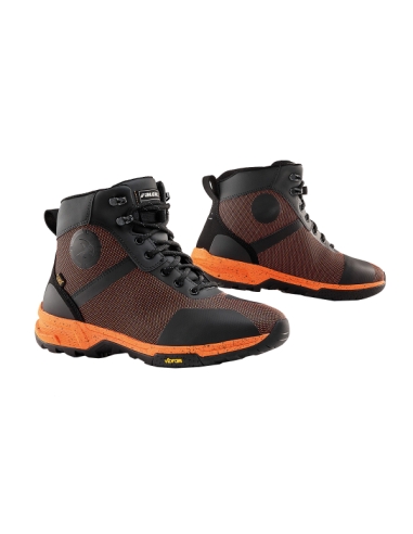 Falco Hyke On/Off Road Motorbike Boots Black/Orange