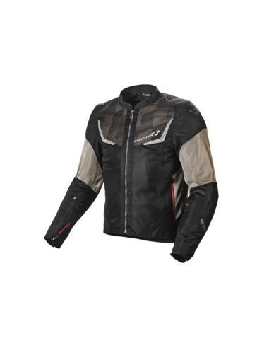 Macna Orcano Chaqueta textil Man Black/brown/red