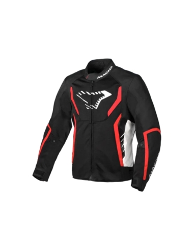 Macna Grisco Chaqueta textil Man Black/white/red