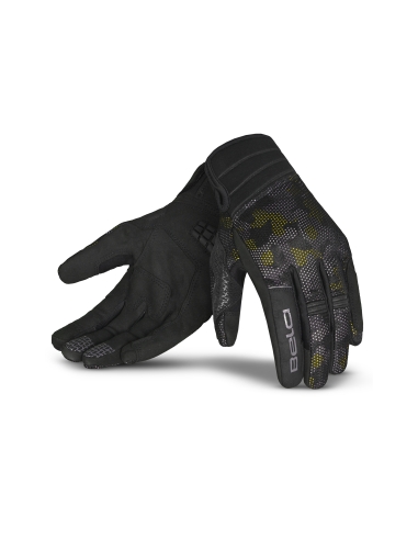 BELA-Guantes Textil Cirus Camo Summer Negro/Amari/Camo