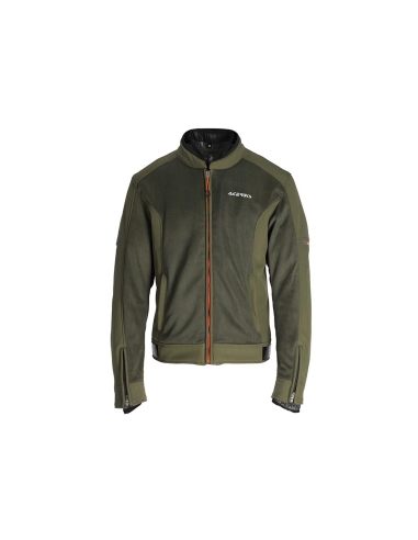 ACERBIS - CHAQUETA CE GORDON VERDE/ARANCIO