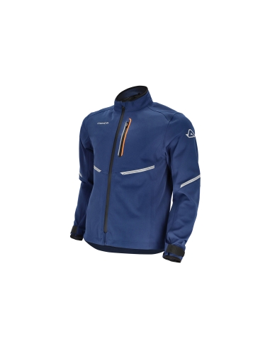 ACERBIS - CHAQUETA X-DURO W-PROOF BLU/ARANCIO S