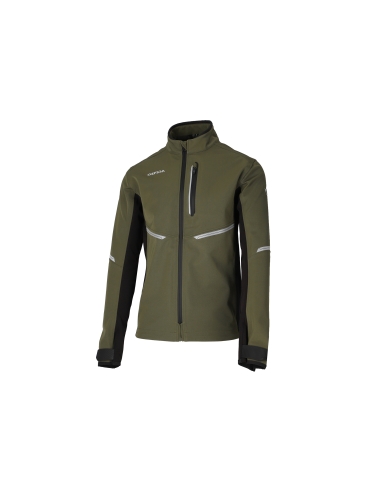 ACERBIS - CHAQUETA X-DURO W-PROOF VERDE MILITARE