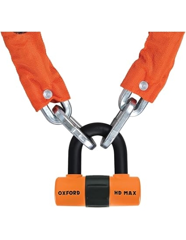 OXFORD - HD Chain Lock 1.5mtr ORANGE