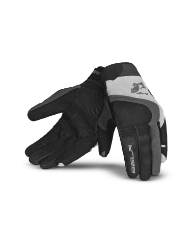 Bela Adventure Gants de Moto Noir/Gris