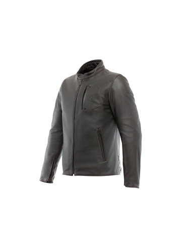 DAINESE - FUCRO LEDERJACKE DUNKELBRAUN