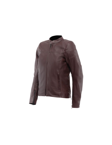 DAINESE - ITINERE LEDERJACKE WN BORDEAU