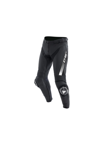 DAINESE - PANTALON EN CUIR SUPER SPEED DOS BLANC