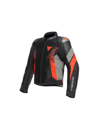 DAINESE - UPER RIDER 2 ABOUTEHE™ JACKET BACK  DARK-GU-GRAY  FUO-RED