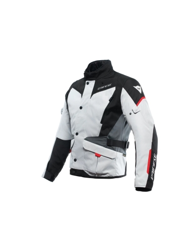 DAINESE - TEPET 3 D-DRY® JACKET GACIER-GRAY  BACK  AVA-RED