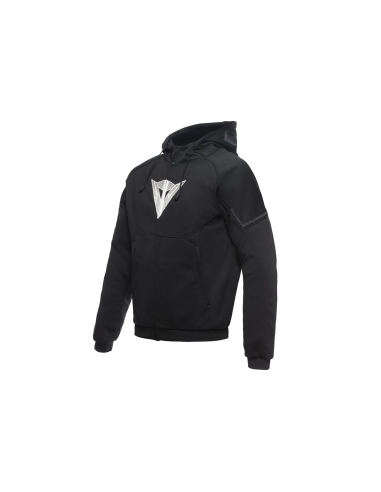 DAINESE - DAEMON- HOODIE BLACK WHITE