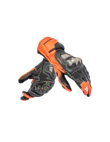 DAINESE - FULL METAL 7 GLOVE BLACK  RED-FLUO