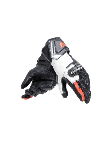 DAINESE - CARBON 4 ONG ADY LEATHER  GOVE BACK  WHITE  FUO-RED