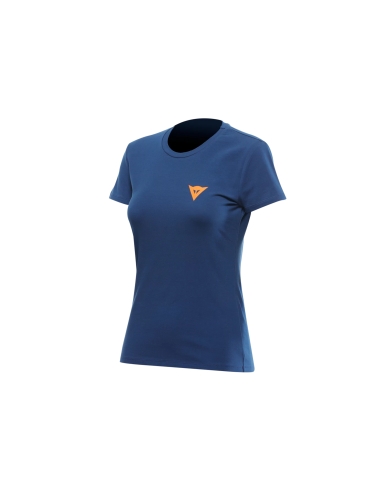 DAINESE - T-SHIRT DAINESE RACING SERVICE EN PIVOINE MARINE