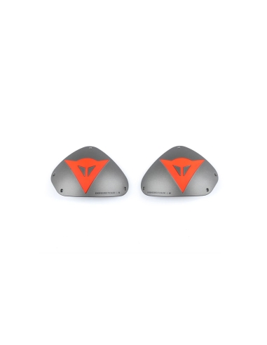 DAINESE - DETS ALUMINUM SHOULDER PLATES ALUMINUM RED-FLUO