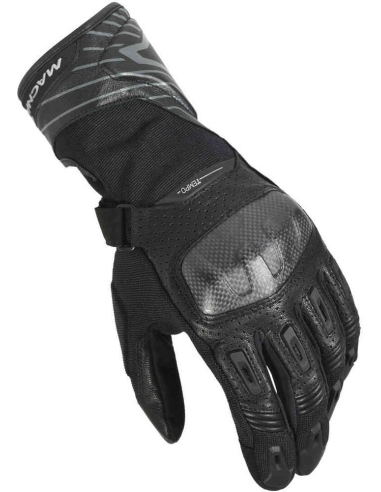 Macna Tempo Guantes perforados Black