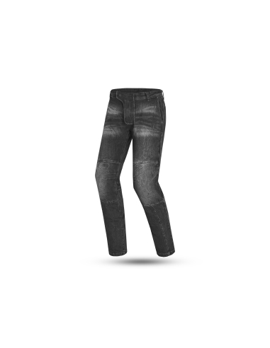 Bela Parker Jeans da moto da uomo - Nero