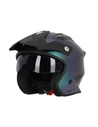 ACERBIS - CASCO JET ARIA METALLIC CHAMELEON