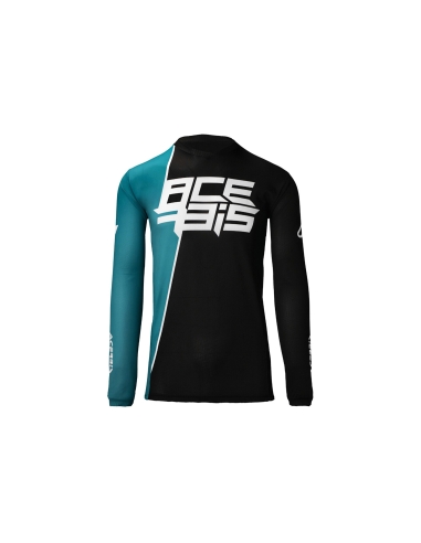 ACERBIS - CAMISETA MX J-TRACK SEVEN NERO/VERDE