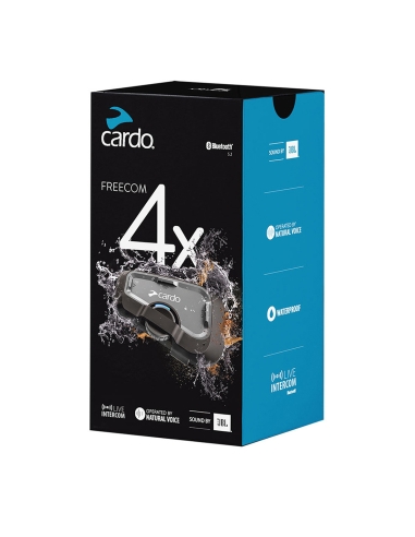 Cardo Freecom 4x Sistema de comunicación Single Pack