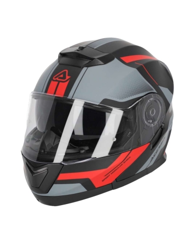 ACERBIS - CASCO MODULAR SEREL 22.06 Negro/Rojo